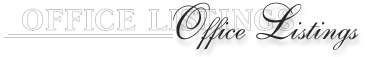 Office Listings