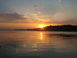 GW Parkway Area Alexandria - Sunset on the Potomac